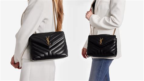 ysl loulou bag size comparison|YSL lou bag large.